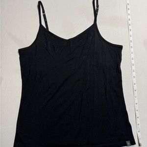 Ibex Black Women's Merino Wool Blend Camisole Top